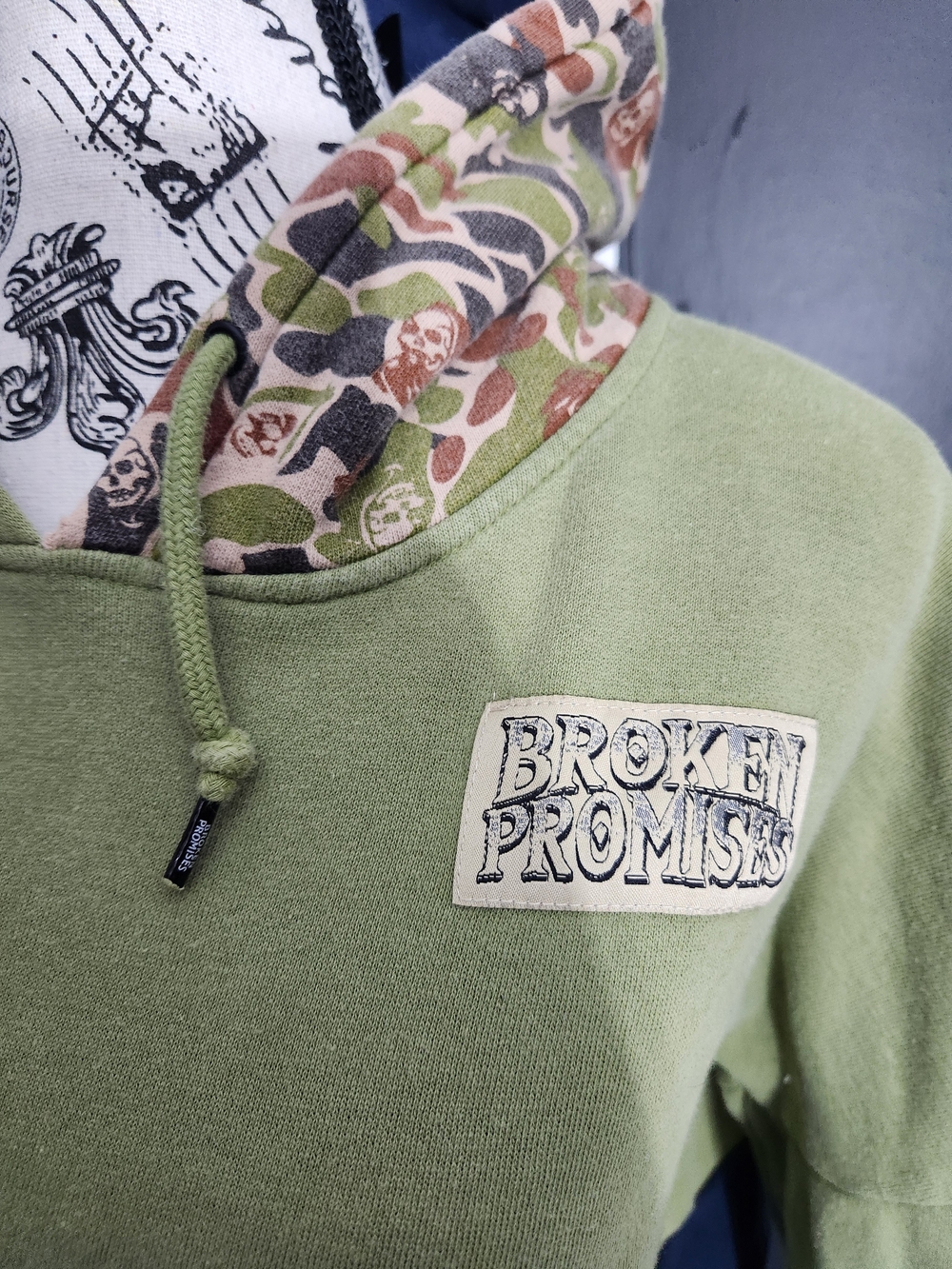 Skulls And Camo Hoodie - Picture 2 of 5